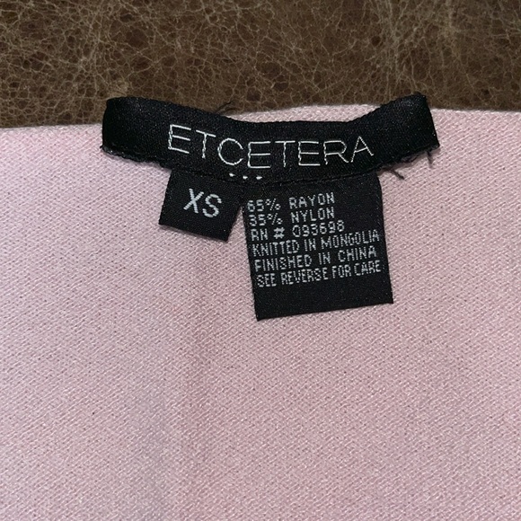 sleeveless sweater blouse Sz XS - Picture 2 of 6